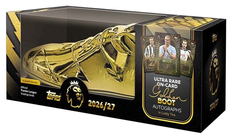 Premier League 2026/2027 Sammelkarten Golden Boot Tin - Preorder - ETA: 23.10.2026