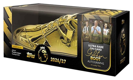 Premier League 2026/2027 Sammelkarten Golden Boot Tin - Preorder - ETA: 23.10.2026