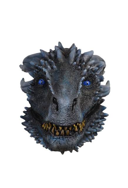 Game of Thrones Latex-Maske Weißer Wanderer Drache - Versand: 7 Tage nach Bestellung