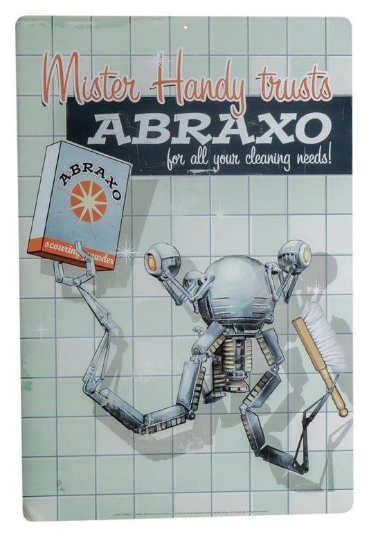 Fallout Me­tall­schild Mr. Handy  - Preorder - ETA: 19.09.2026