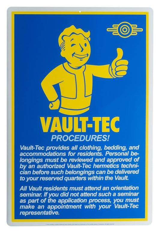 Fallout Me­tall­schild Procedures  - Preorder - ETA: 19.09.2026