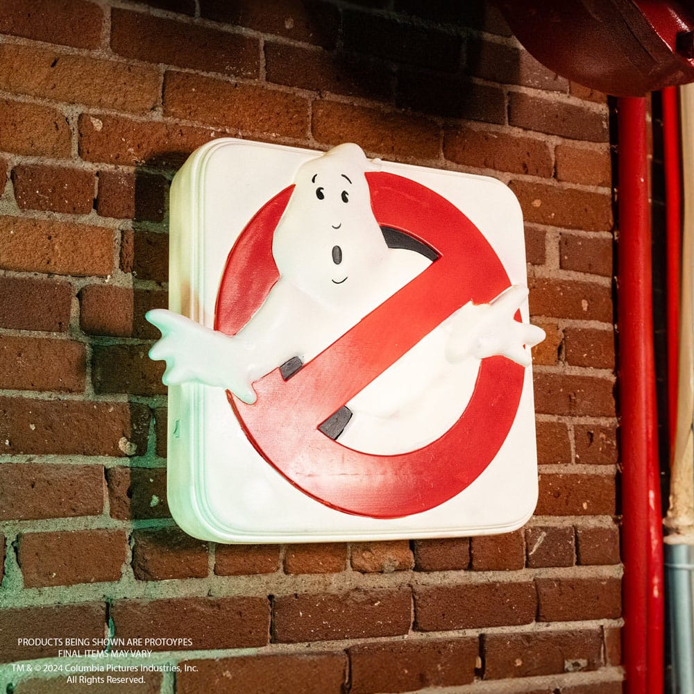 Ghostbusters LED Wandleuchte No Ghost Logo  - Preorder - ETA: 30.10.2026