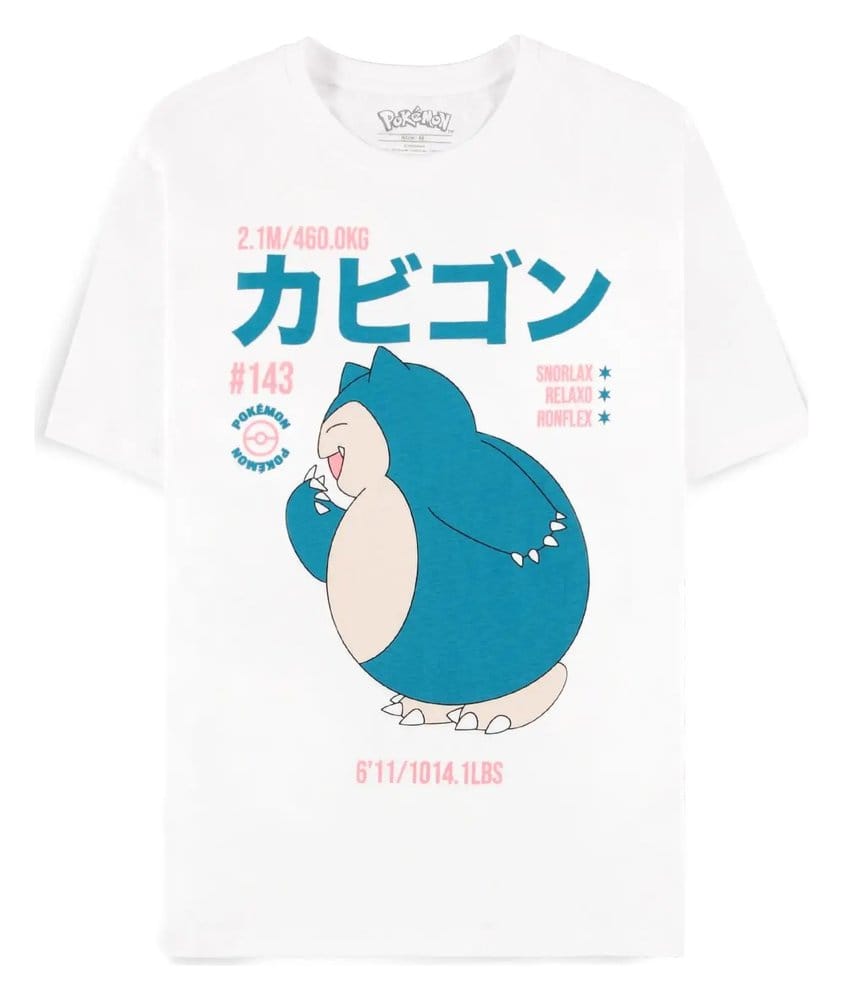 Pokémon T-Shirt Relaxo Größe XXL - Preorder - ETA: 31.07.2026