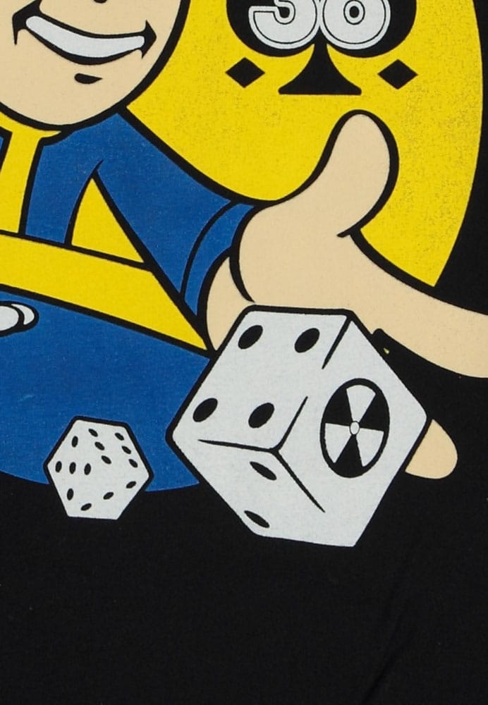 Fallout T-Shirt Lucky 38 Dice Größe L - Versand: 7 Tage nach Bestellung