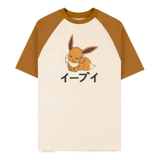 Pokémon T-Shirt Evoli  Größe S - Preorder - ETA: 09.12.2025