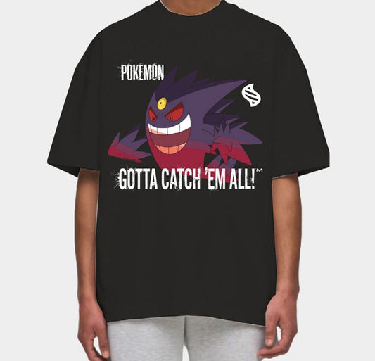 Pokémon Mega Evolutions T-Shirt Gotta Catch Em All Größe M - Versand: 7 Tage nach Bestellung