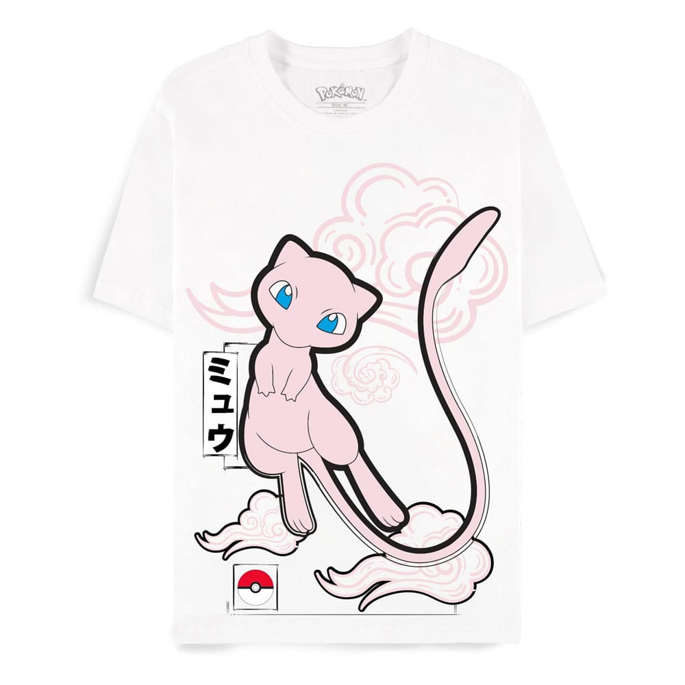 Pokémon T-Shirt Mew   Größe M - Preorder - ETA: 08.08.2025