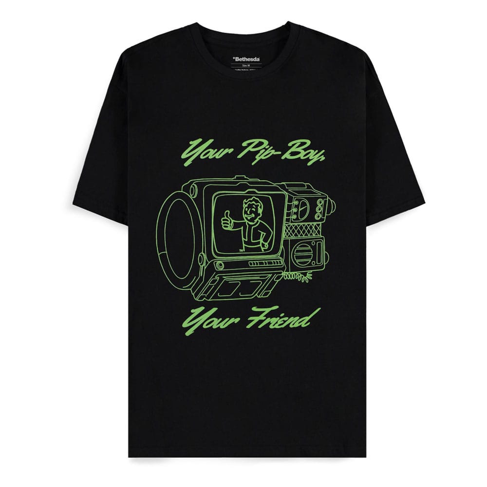 Fallout T-Shirt Your Pip-boy Your Friend Men's Größe M - Versand: 5-7 Tage nach Bestellung