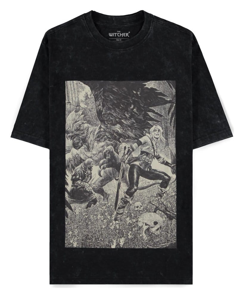 The Witcher T-Shirt Ciri and the Basilisk L - Preorder - ETA: 25.09.2026