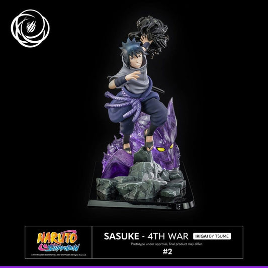Naruto IKIGAI Figur 1/6 Sasuke Fourth Great Ninja War - Versand: 7 Tage nach Bestellung