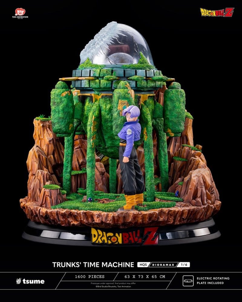 Dragon Ball Z HQS Dioramax Figur 1/6 Trunks' Time Machine - Preorder - ETA: 25.09.2026