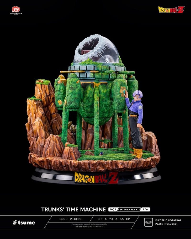 Dragon Ball Z HQS Dioramax Figur 1/6 Trunks' Time Machine - Preorder - ETA: 25.09.2026