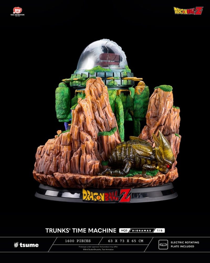 Dragon Ball Z HQS Dioramax Figur 1/6 Trunks' Time Machine - Preorder - ETA: 25.09.2026