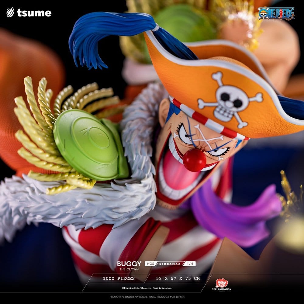 One Piece HQS Dioramax Figur 1/4 Buggy the Clown - Preorder - ETA: 25.09.2026