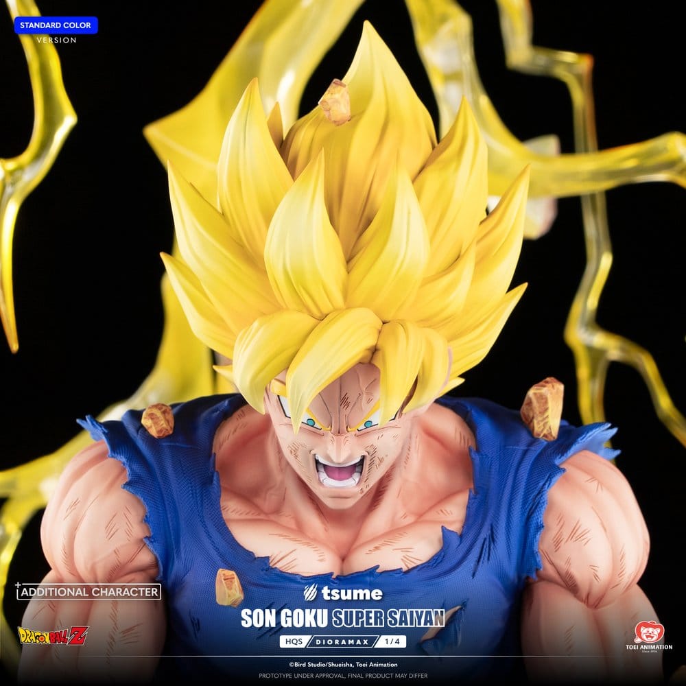 Dragon Ball Z HQS Dioramax Figur 1/4 Son Goku Super Saiyan 51 cm - Preorder - ETA: 25.09.2026