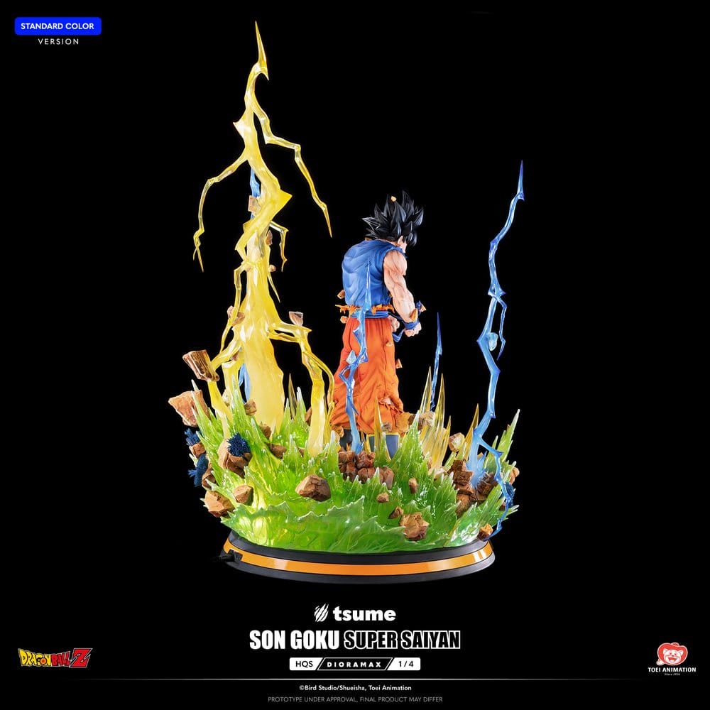 Dragon Ball Z HQS Dioramax Figur 1/4 Son Goku Super Saiyan 51 cm - Preorder - ETA: 25.09.2026
