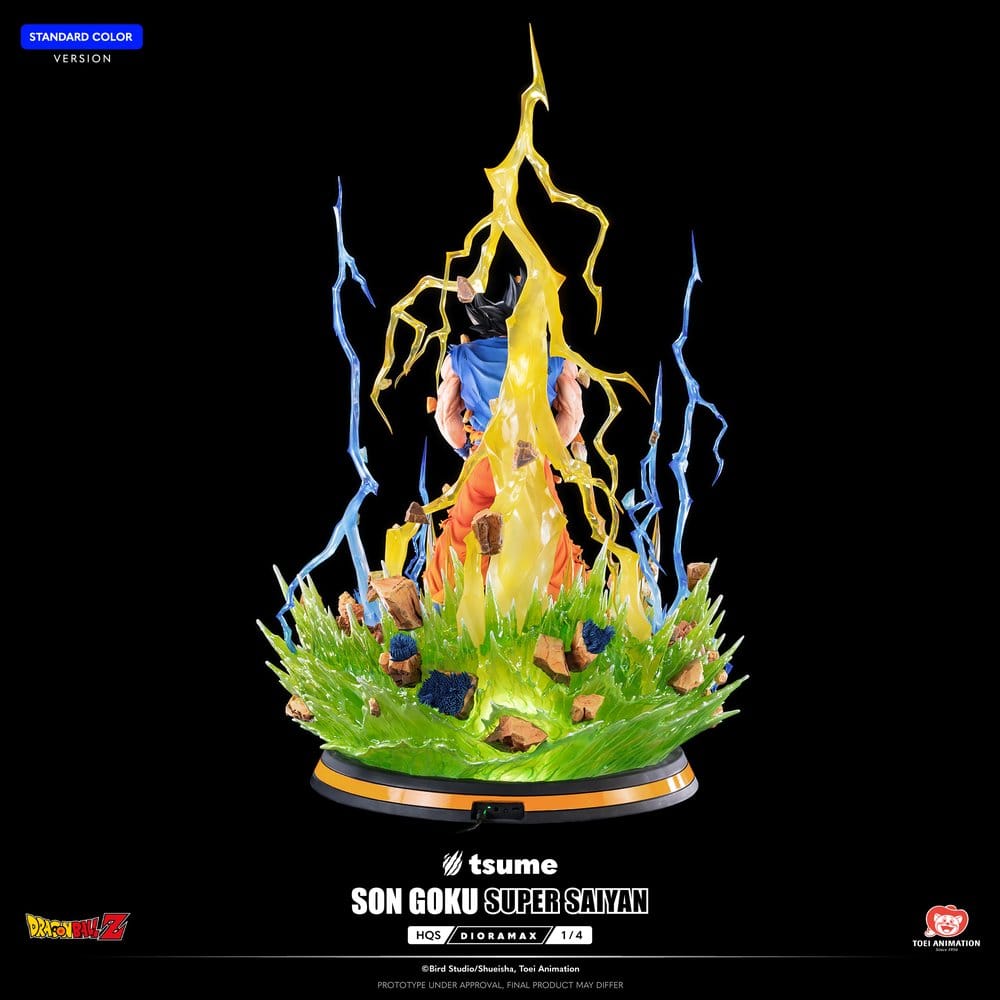 Dragon Ball Z HQS Dioramax Figur 1/4 Son Goku Super Saiyan 51 cm - Preorder - ETA: 25.09.2026