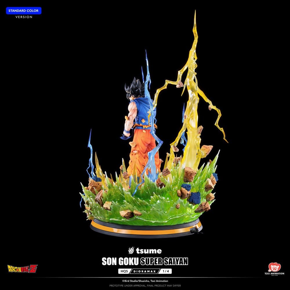 Dragon Ball Z HQS Dioramax Figur 1/4 Son Goku Super Saiyan 51 cm - Preorder - ETA: 25.09.2026