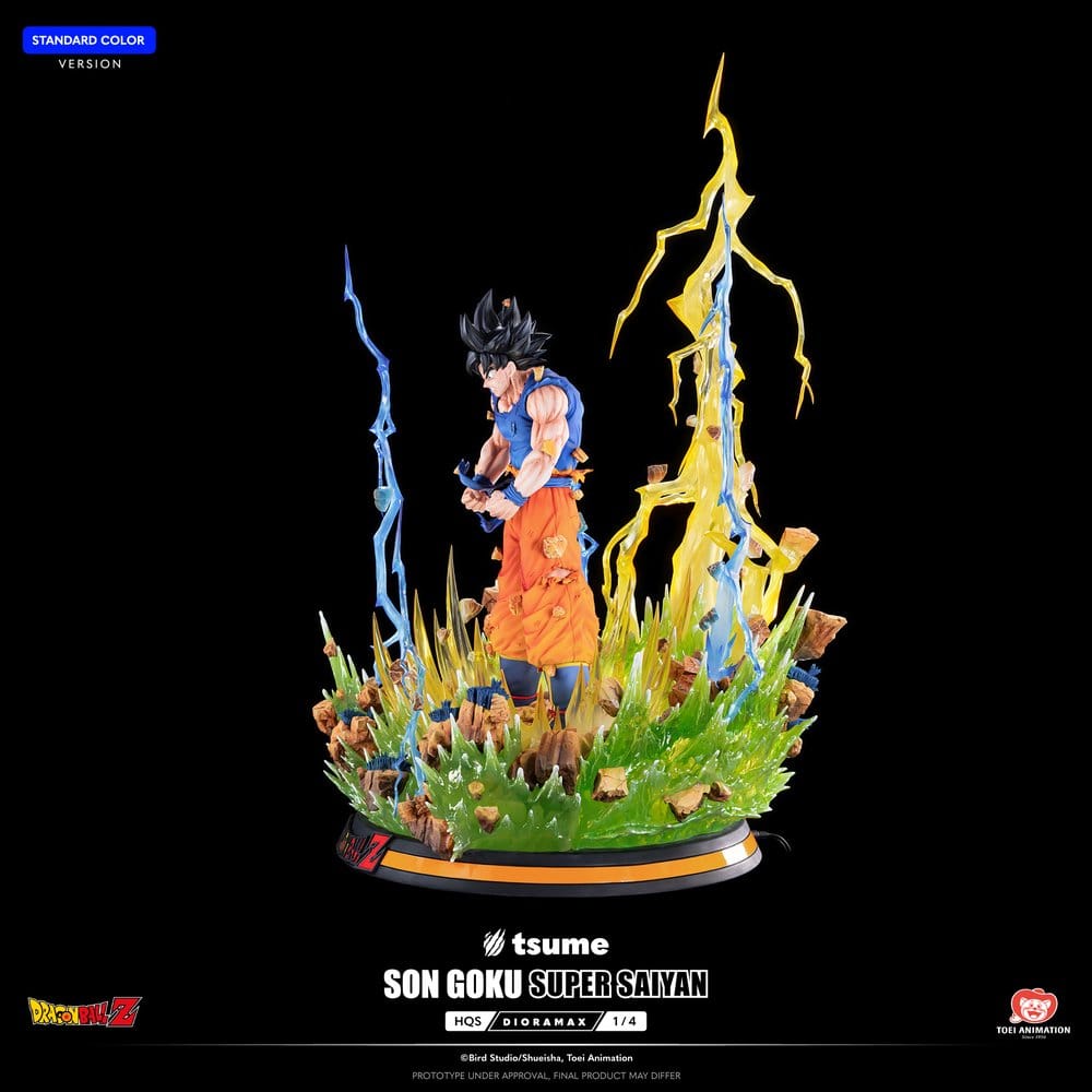 Dragon Ball Z HQS Dioramax Figur 1/4 Son Goku Super Saiyan 51 cm - Preorder - ETA: 25.09.2026