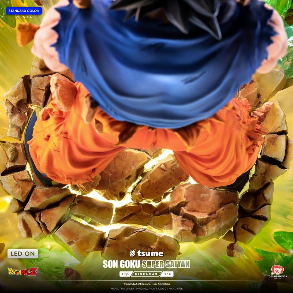 Dragon Ball Z HQS Dioramax Figur 1/4 Son Goku Super Saiyan 51 cm - Preorder - ETA: 25.09.2026