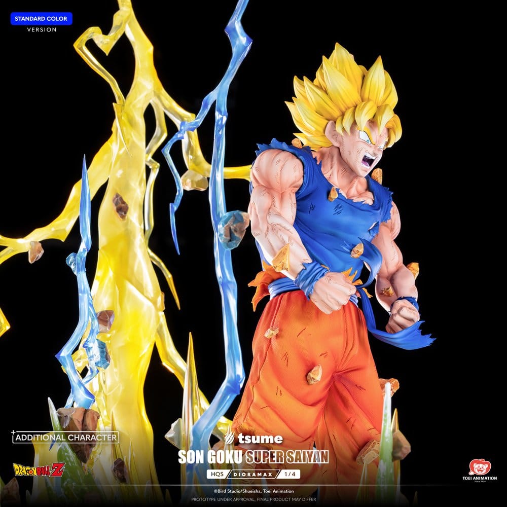 Dragon Ball Z HQS Dioramax Figur 1/4 Son Goku Super Saiyan 51 cm - Preorder - ETA: 25.09.2026