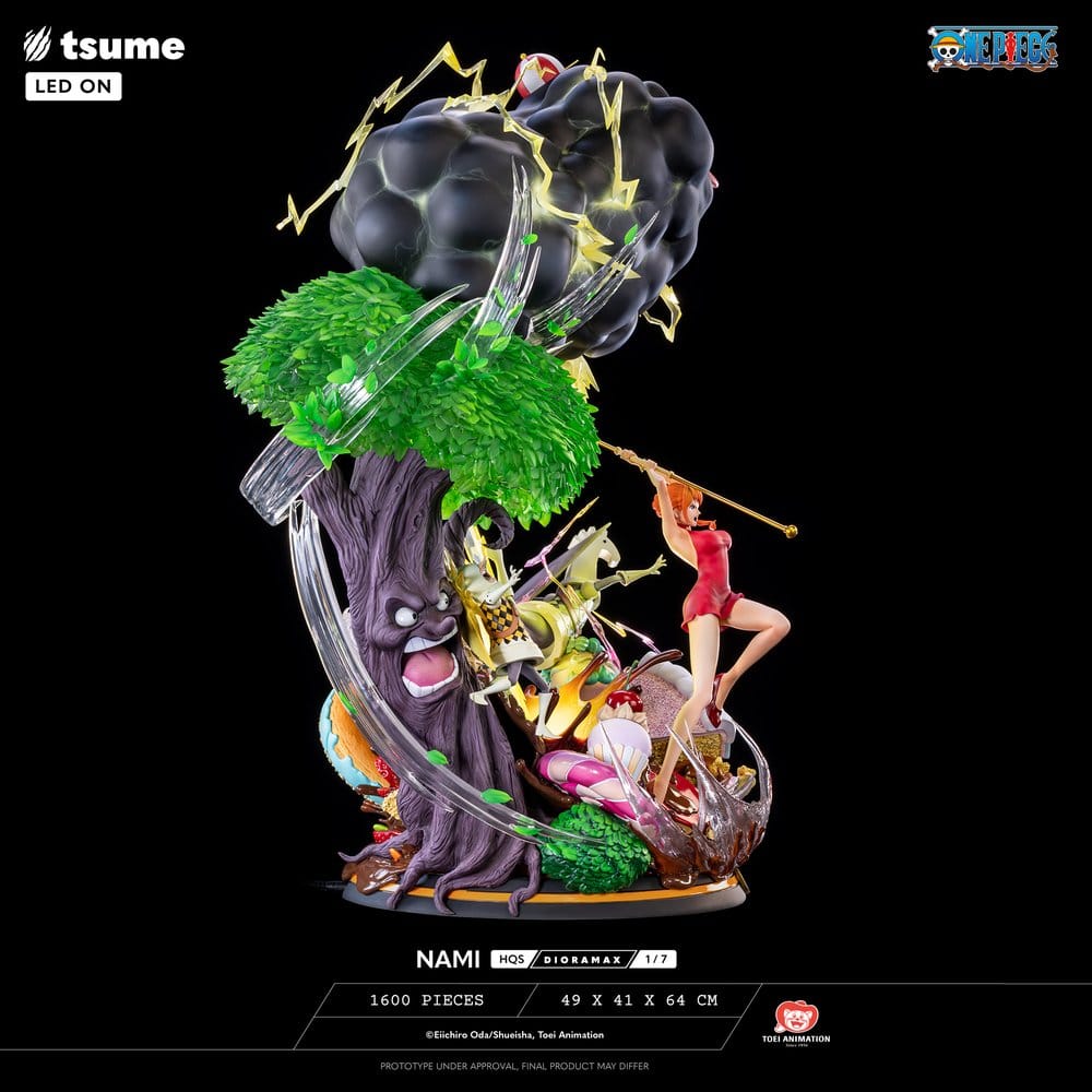One Piece HQS Dioramax Figur 1/6 Nami 64 cm - Preorder - ETA: 25.09.2026