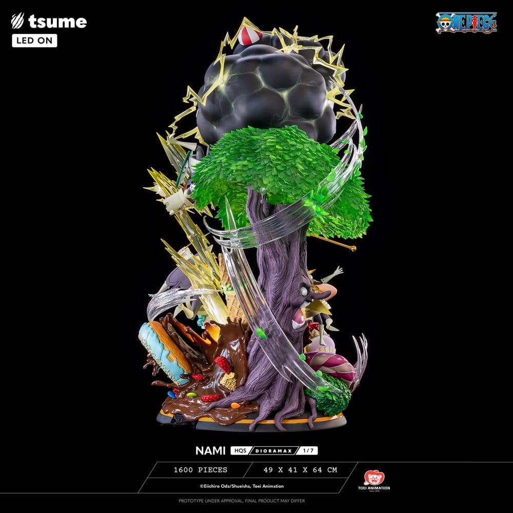 One Piece HQS Dioramax Figur 1/6 Nami 64 cm - Preorder - ETA: 25.09.2026