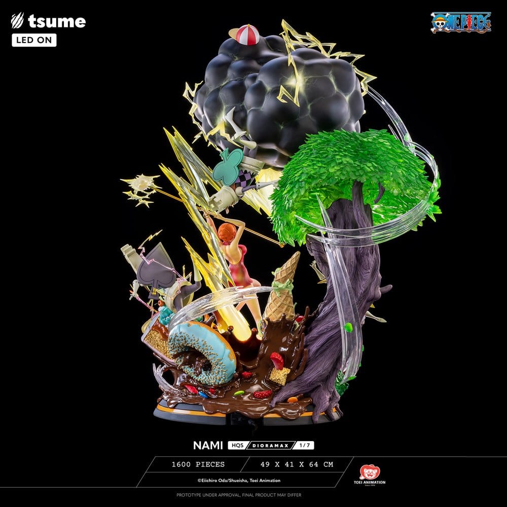 One Piece HQS Dioramax Figur 1/6 Nami 64 cm - Preorder - ETA: 25.09.2026
