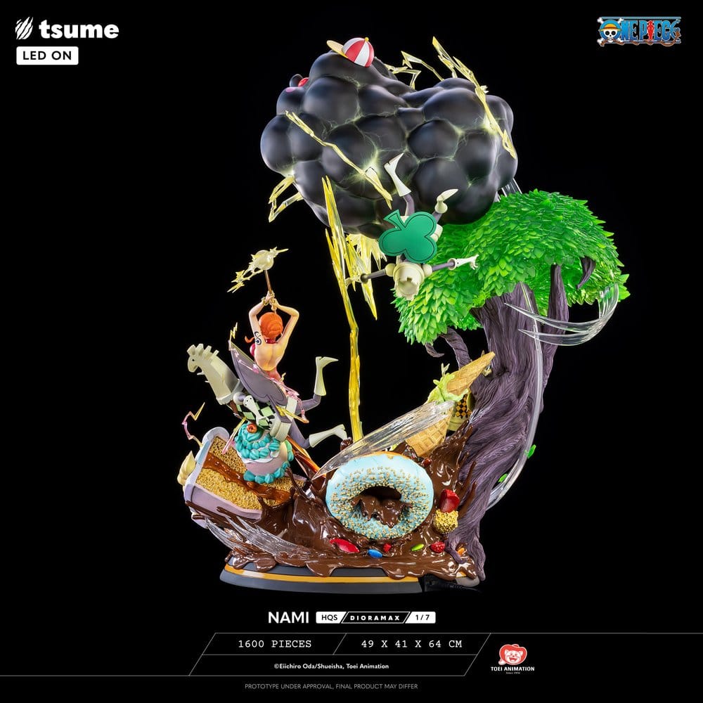 One Piece HQS Dioramax Figur 1/6 Nami 64 cm - Preorder - ETA: 25.09.2026