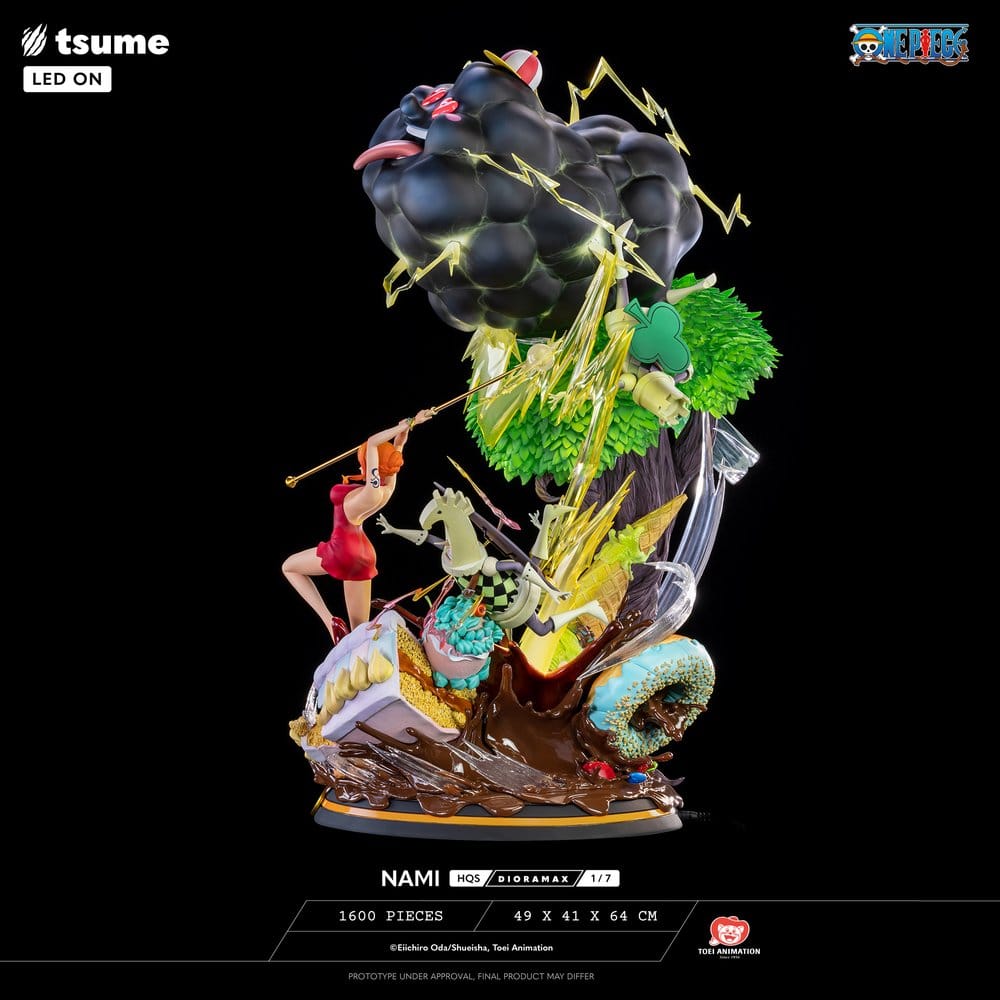 One Piece HQS Dioramax Figur 1/6 Nami 64 cm - Preorder - ETA: 25.09.2026