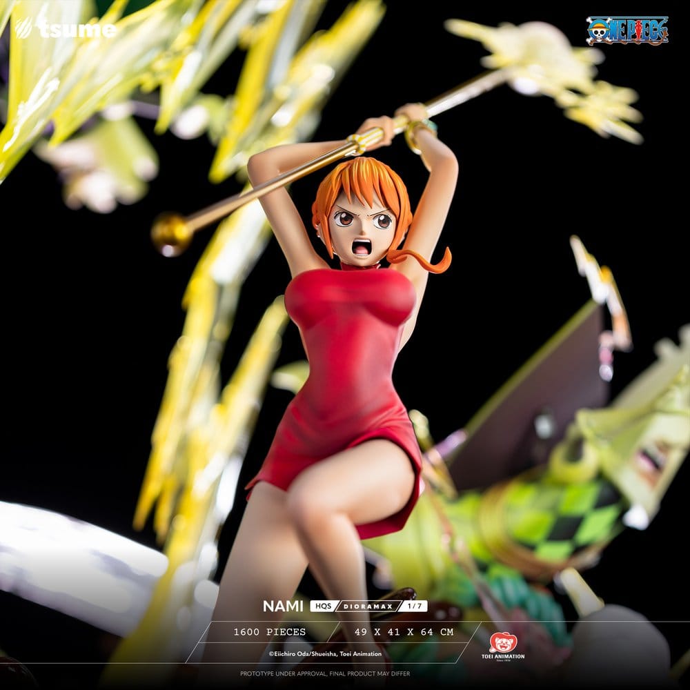 One Piece HQS Dioramax Figur 1/6 Nami 64 cm - Preorder - ETA: 25.09.2026