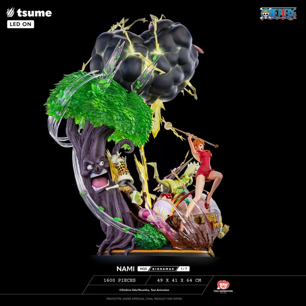 One Piece HQS Dioramax Figur 1/6 Nami 64 cm - Preorder - ETA: 25.09.2026
