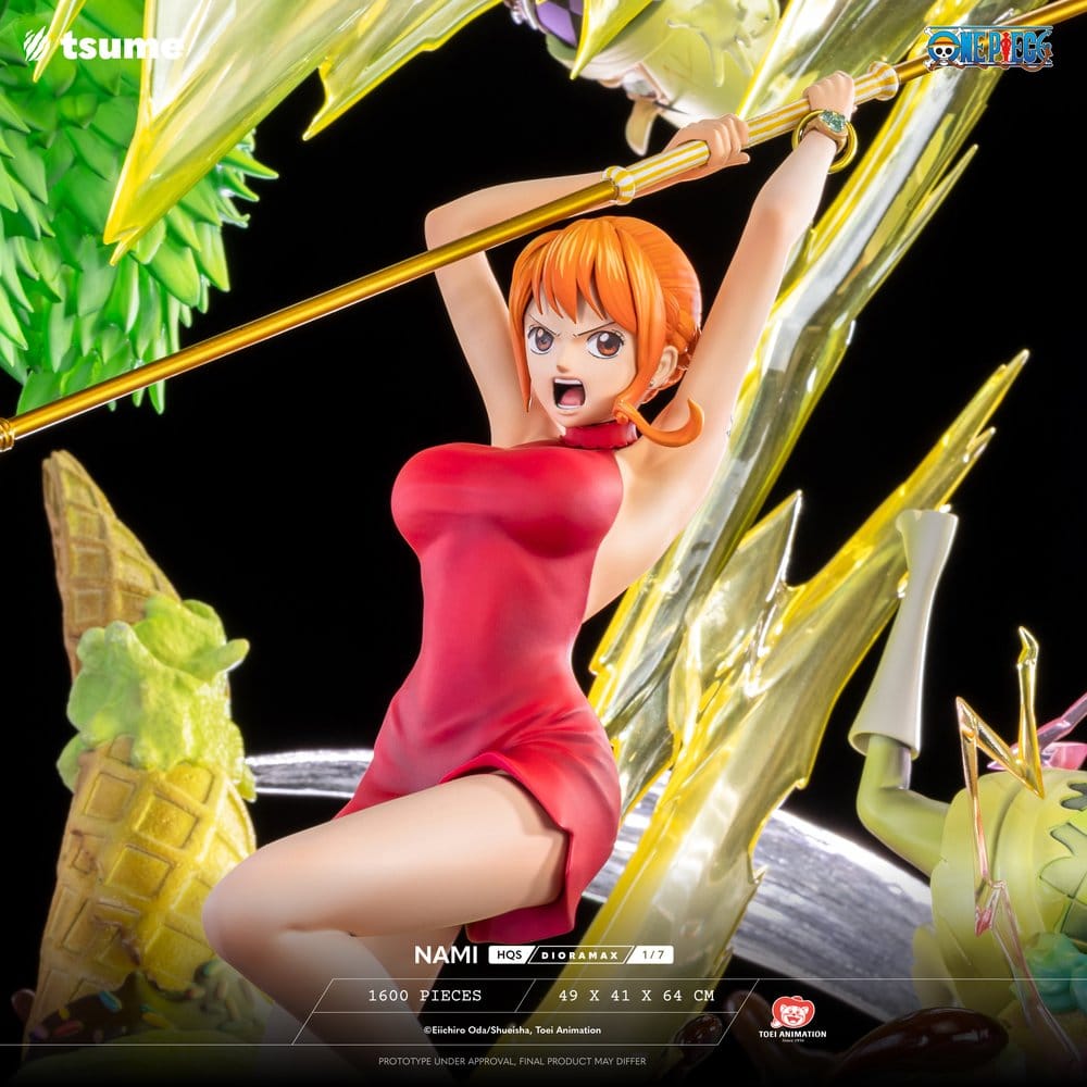 One Piece HQS Dioramax Figur 1/6 Nami 64 cm - Preorder - ETA: 25.09.2026