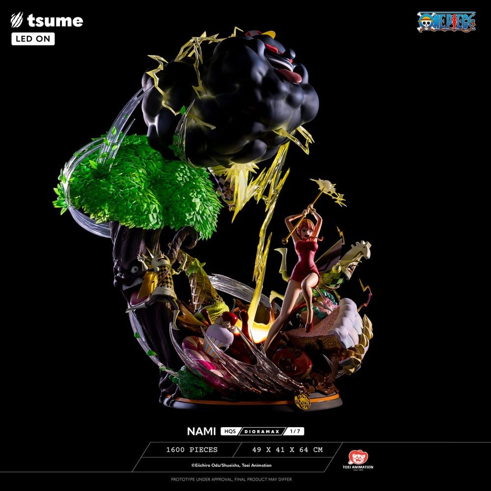 One Piece HQS Dioramax Figur 1/6 Nami 64 cm - Preorder - ETA: 25.09.2026