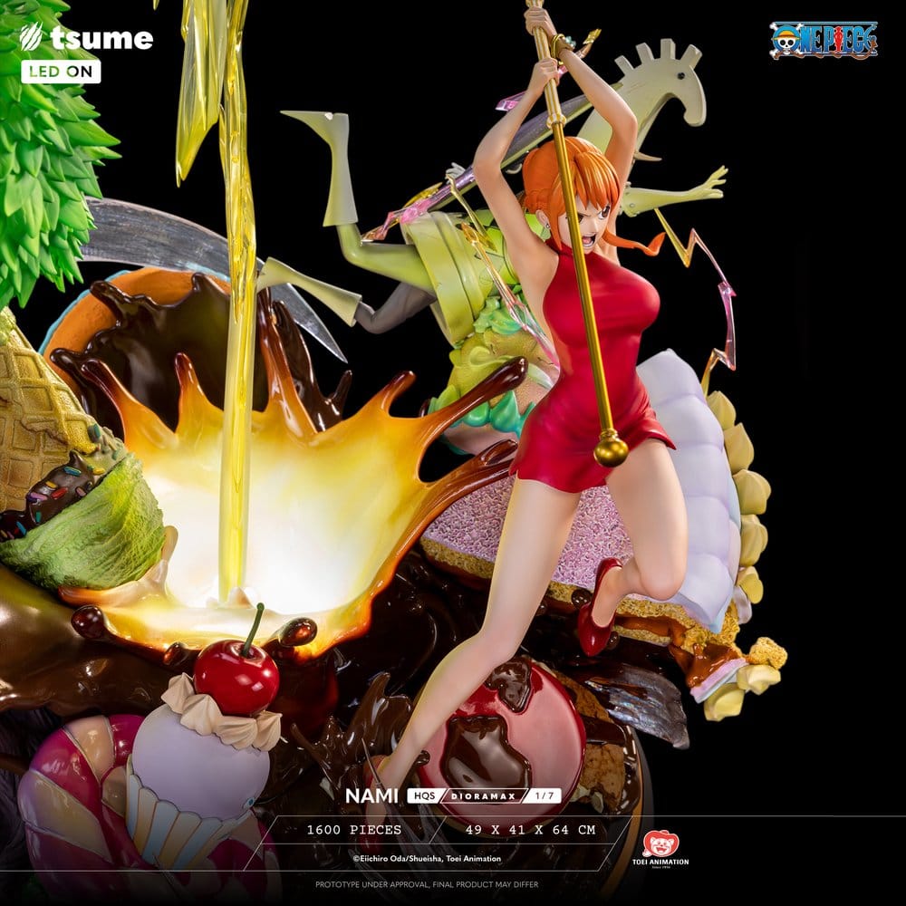 One Piece HQS Dioramax Figur 1/6 Nami 64 cm - Preorder - ETA: 25.09.2026