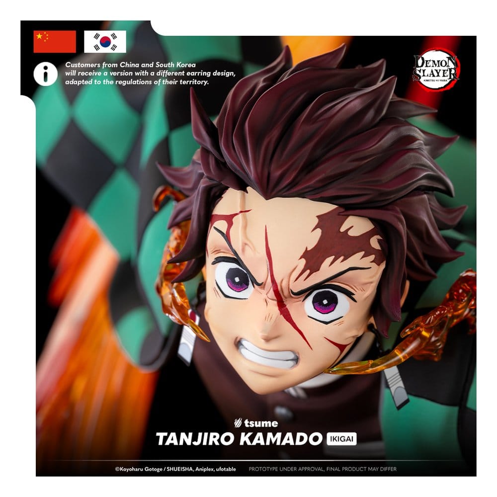 Demon Slayer IKIGAI Figur 1/6 Tanjiro Kamado 44 cm - Preorder - ETA: 25.09.2026