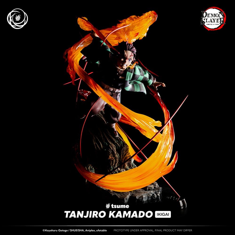 Demon Slayer IKIGAI Figur 1/6 Tanjiro Kamado 44 cm - Preorder - ETA: 25.09.2026