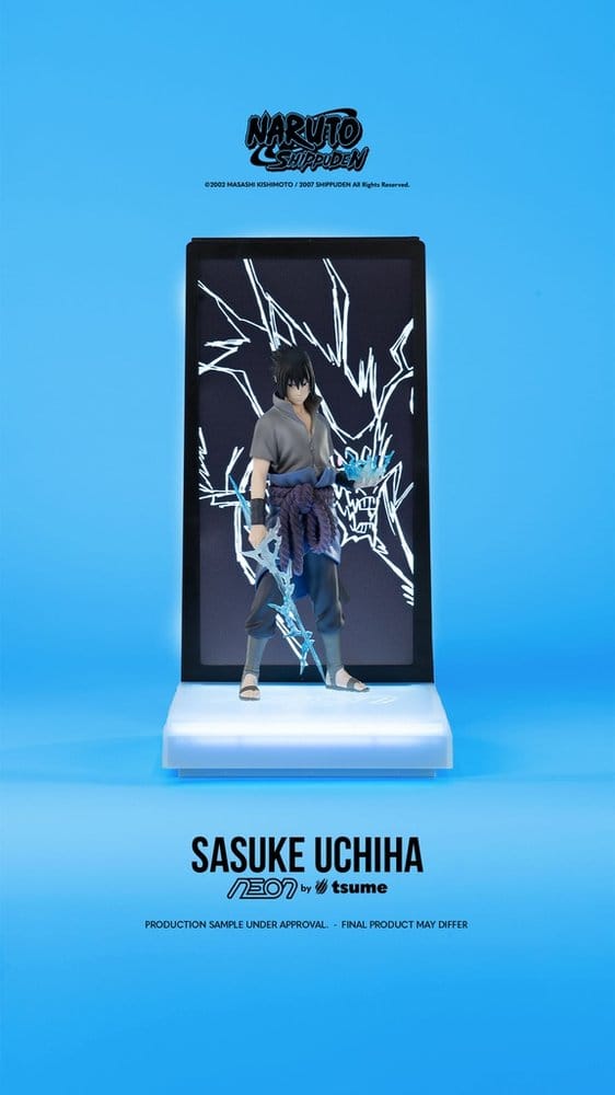 Naruto Neon Figur 1/9 Sasuke Uchiha 25 cm - Versand: 7 Tage nach Bestellung