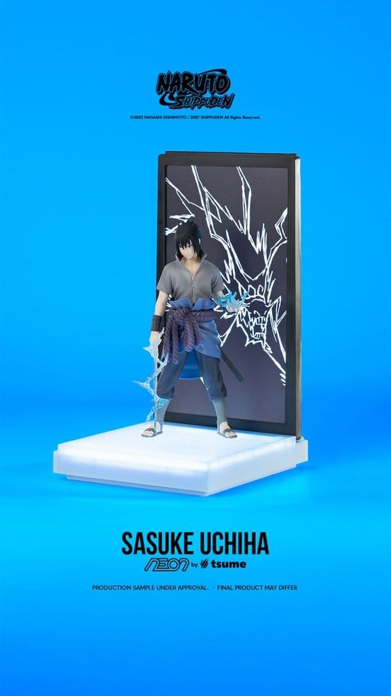 Naruto Neon Figur 1/9 Sasuke Uchiha 25 cm - Versand: 7 Tage nach Bestellung