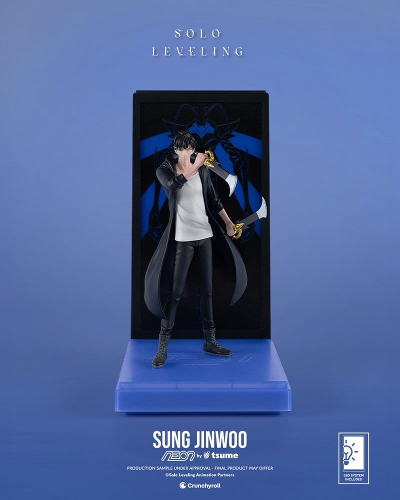 Solo Leveling Neon Figur 1/9 Sung Jinwoo 20 cm - Preorder - ETA: 25.12.2026