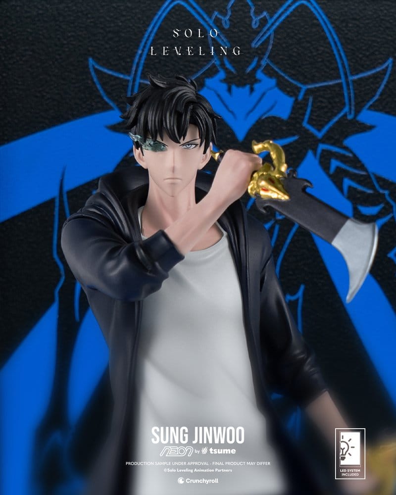 Solo Leveling Neon Figur 1/9 Sung Jinwoo 20 cm - Preorder - ETA: 25.12.2026