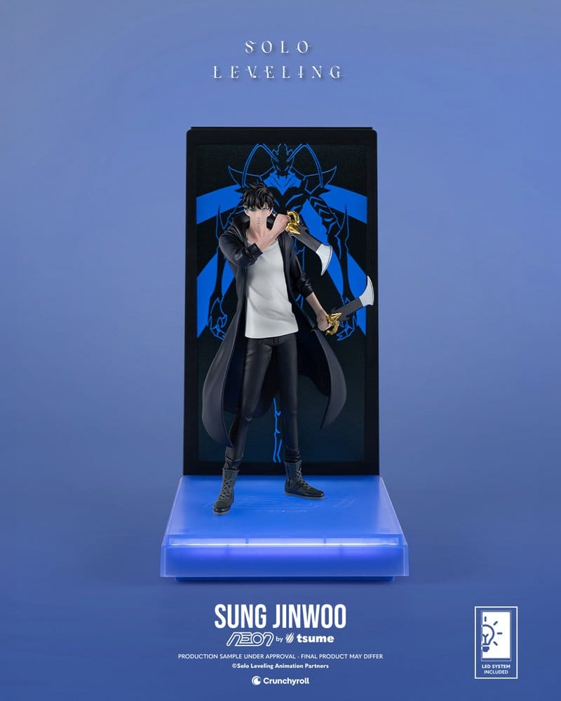 Solo Leveling Neon Figur 1/9 Sung Jinwoo 20 cm - Preorder - ETA: 25.12.2026