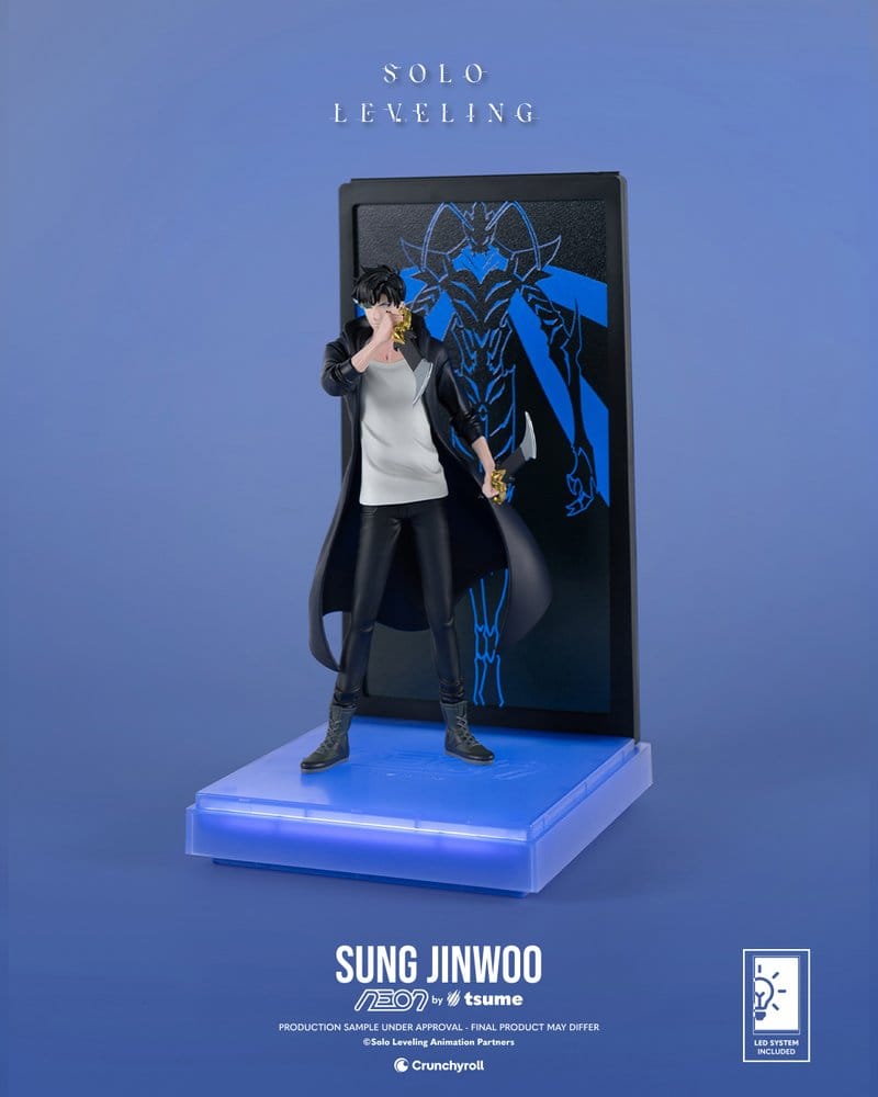 Solo Leveling Neon Figur 1/9 Sung Jinwoo 20 cm - Preorder - ETA: 25.12.2026