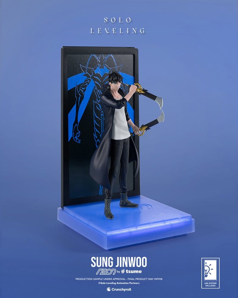 Solo Leveling Neon Figur 1/9 Sung Jinwoo 20 cm - Preorder - ETA: 25.12.2026
