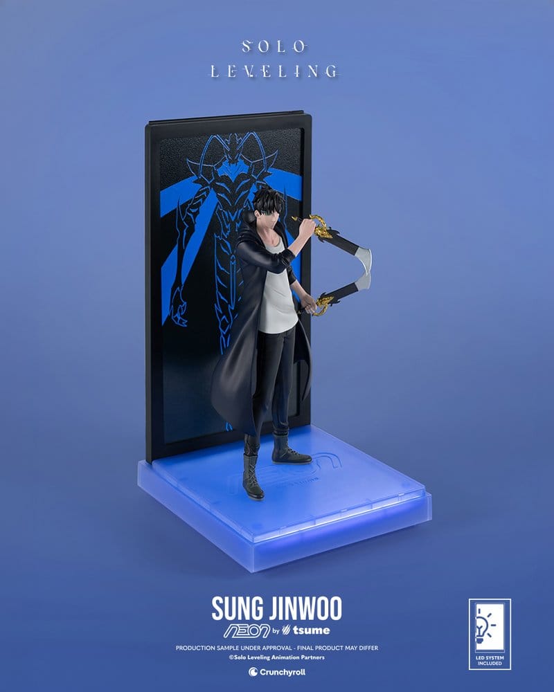 Solo Leveling Neon Figur 1/9 Sung Jinwoo 20 cm - Preorder - ETA: 25.12.2026