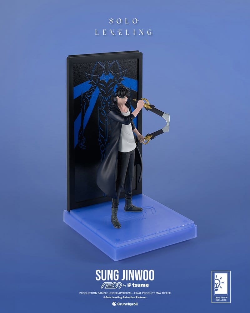 Solo Leveling Neon Figur 1/9 Sung Jinwoo 20 cm - Preorder - ETA: 25.12.2026