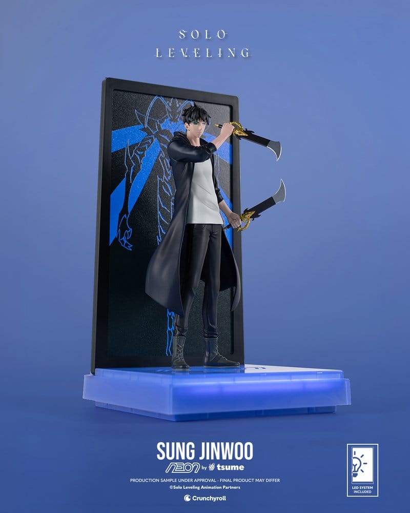 Solo Leveling Neon Figur 1/9 Sung Jinwoo 20 cm - Preorder - ETA: 25.12.2026