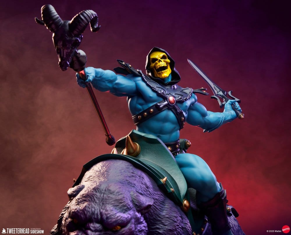 Masters of the Universe 1/4 Statue Skeletor & Panthor 81 cm - Preorder - ETA: 26.10.2026