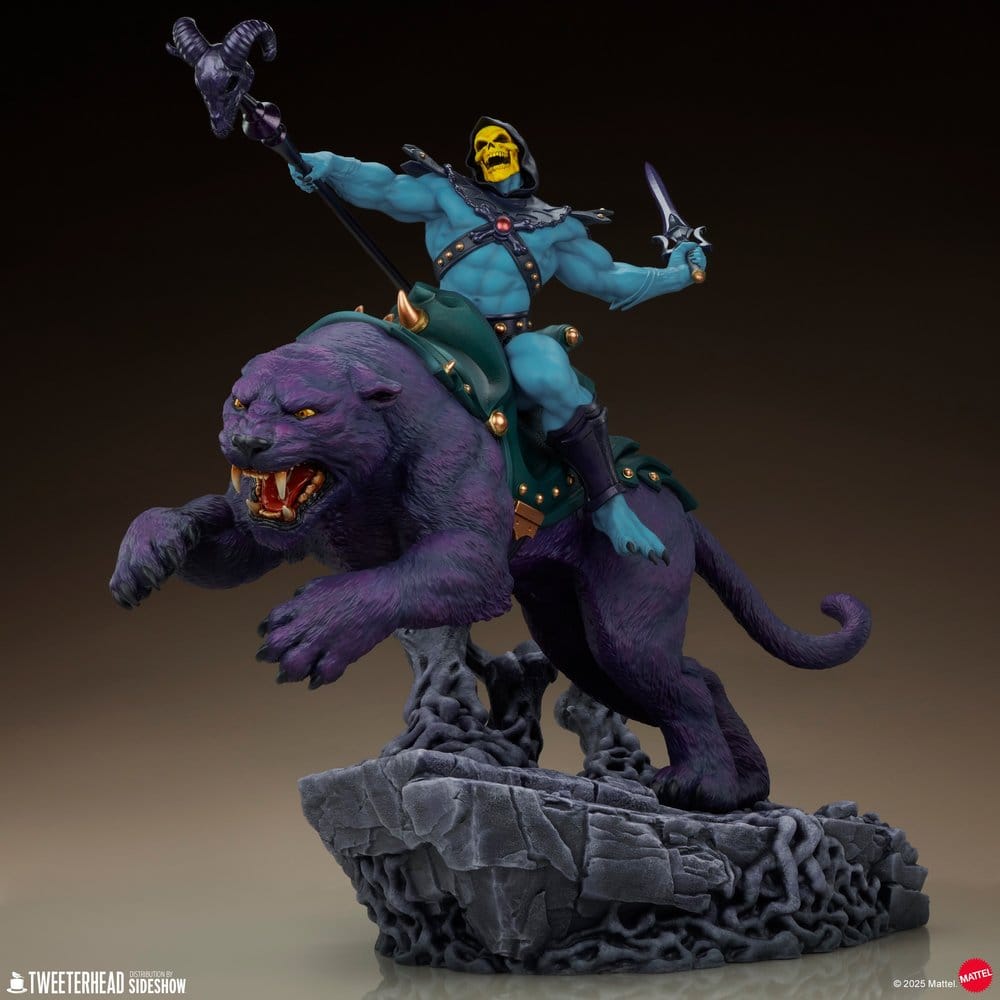 Masters of the Universe 1/4 Statue Skeletor & Panthor 81 cm - Preorder - ETA: 26.10.2026