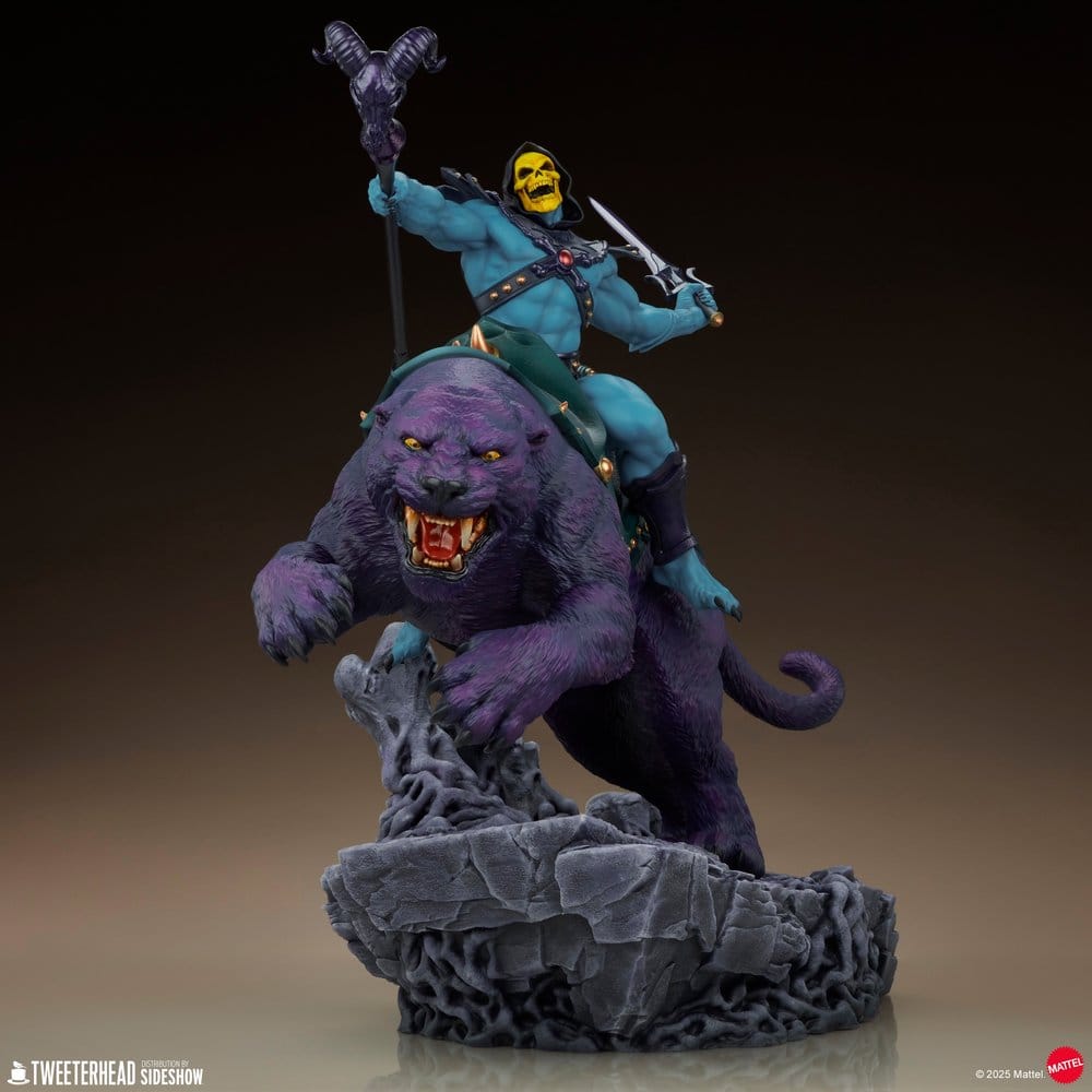 Masters of the Universe 1/4 Statue Skeletor & Panthor 81 cm - Preorder - ETA: 26.10.2026